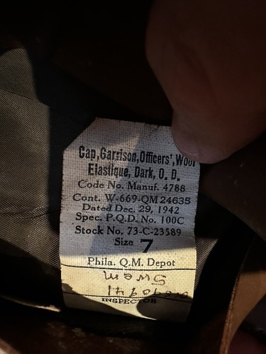 Garrison cap calot - -,