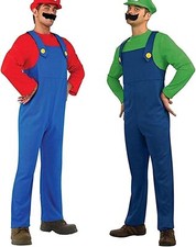 Cosplay Costume de Super Brothers Cosplay Costume Enfants Adultes Déguisement...