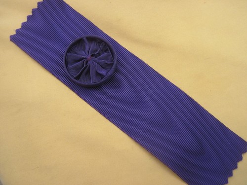 Coupe ruban avec rosette - ruban,