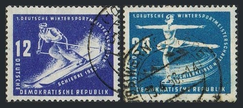 Germany gdr used michel - germany-gdr, 51-52,used.michel