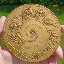 I - Médaille bronze de vœux