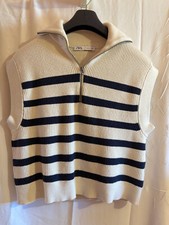 ZARA pull débardeur oversize