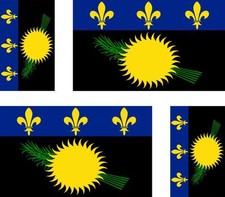 4 x Autocollant sticker