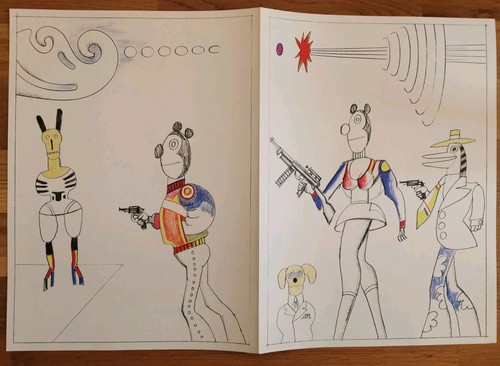 Saul steinberg lithographie - saul,