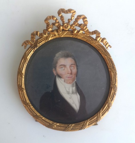 Miniature portrait homme