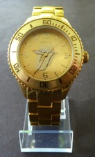ROLLING STONES AGATHA GOLD TONGUE WATCH MONTRE OFFICIELLE 2012