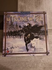 jeu de plateau  le trône de fer  ouvert mais tout est sous blister à l'intérieur