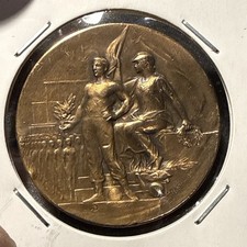 MEDAILLE GYMNASTIQUE - ART NOUVEAU par RASUMNY