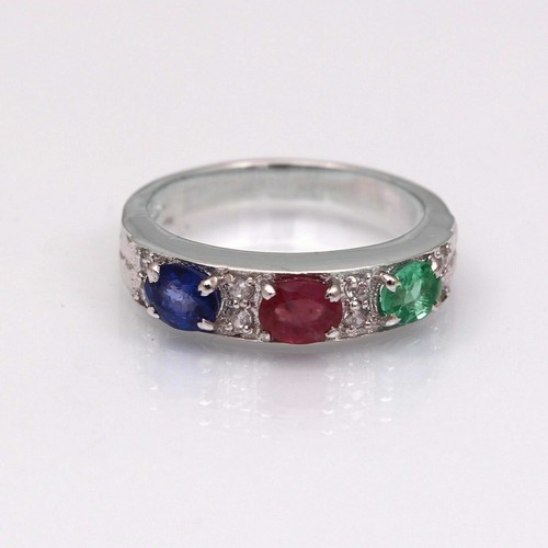 Bague mariage argent - bague, en