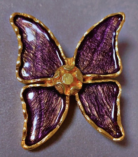 Broche yves saint - 80's, laurent