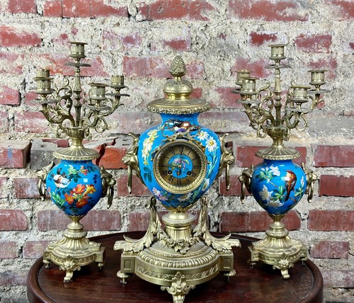 Pendule garniture de - pendule,