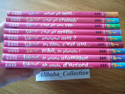 Lot livre titeuf - 9,