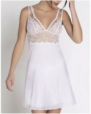 LISE CHARMEL FEERIE COUTURE BLANC NUISETTE TAILLE  46 NEUVE avec boite ( box )