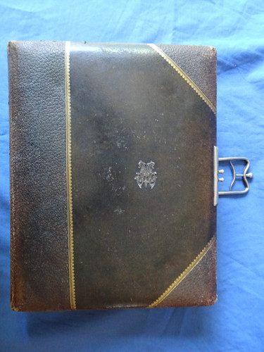 Album photo ancien - vide,, pour