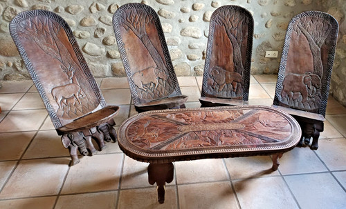 Magnifique salon table - salon,