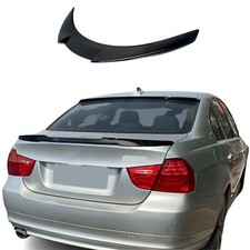 Aile Arrière Spoiler Aileron Noir Lèvre Voiture Tuning Convient pour BMW E90 3er