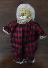 VINTAGE PORCELAIN HEAD CLOWN