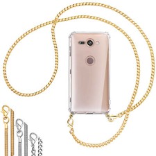 Collier (Chaîne en métal) pour Sony Xperia XZ2 Compact Coque avec cordon Etui Ca