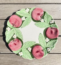 Assiette à Dessert Barbotine