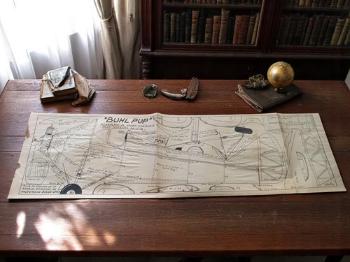 Plan avion buhl - avion, –