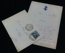 Emile HINZELIN - LETTRE AUTOGRAPHE SIGNEE ADRESSEE A Philippe GILLE, Paris, 1891