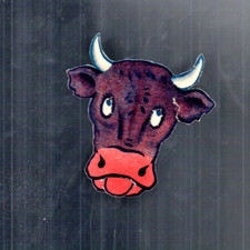 chromo image ancien publicitaire biberon lait nestlé vache système tirette pub