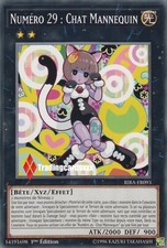 ♦Yu-Gi-Oh!♦ Numéro 29 : Chat Mannequin (Number Cat) : RIRA-FR093 -VF/Commune-