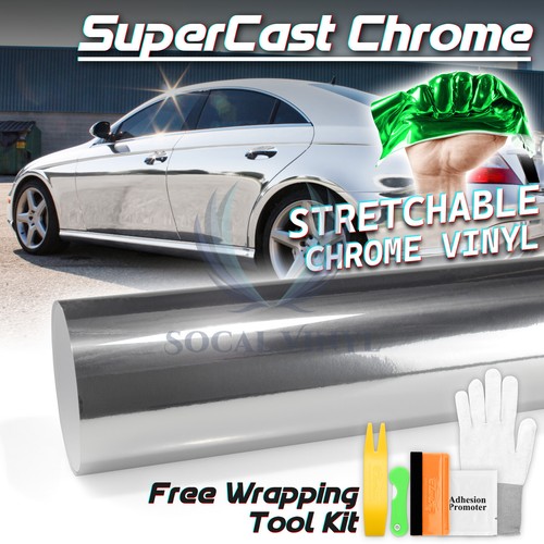 Supercast chrome silver car - supercast,