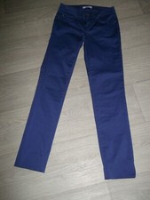 Jean  pantalon LIU JO bleu roy slim taille 34 TBE