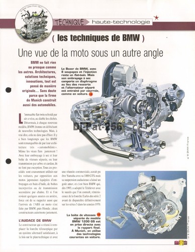 Fiche moto bmw les - fiche,