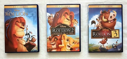 Lot dvd roi lion - 3,
