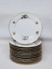 12 Grandes Assiettes Plates En