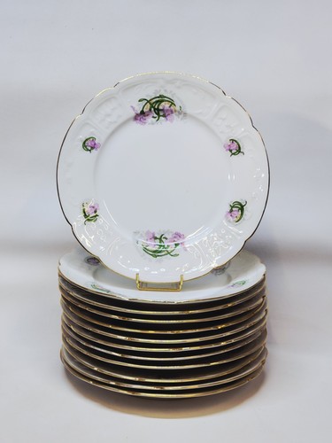 Grandes assiettes plates en - 12,