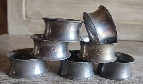 Lot ronds serviette - lot,
