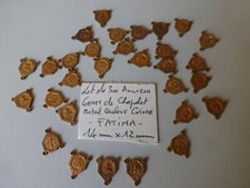 Lot de 30 medaille Coeur de