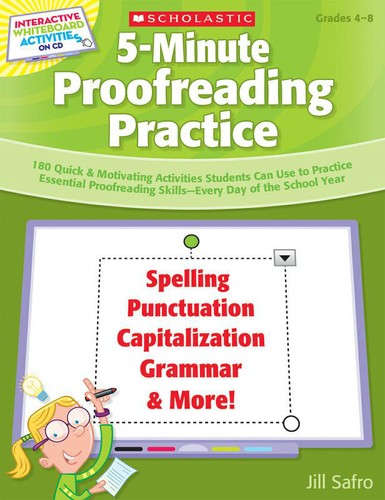 Minute proofreading practice - 5-minute,