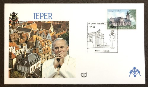 Fdc belgium pope john - ,