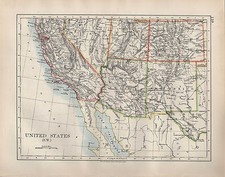 1904 Ancien Carte ~