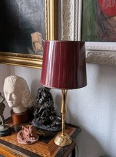 Lampe en bronze signée Pierre