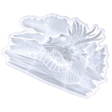  Moule de tête de Dragon en Silicone, moule de moulage, moule en Silicone époxy,