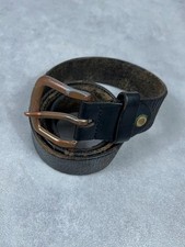 Ceinture cuir marron foncé
