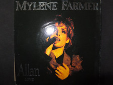 VINYL 45 TOURS MYLENE FARMER / ALLAN LIVE / PROMO /