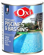 PEINTURE PISCINE BASSIN 2.5L BLANC OXI compatible eau chlorée eau de mer