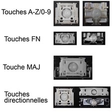 Touche de Clavier pour HP EliteBook x360 1020 G2 1030 G2/G3 - Elite X2 1012 G2