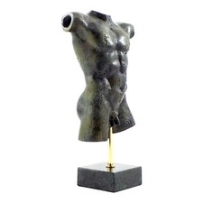 Torse nu corps masculin statue