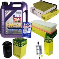 FILTRE DE KIT D'INSPECTION LIQUI HUILE MOLY 5 L 5W-40 pour Audi TT 8J3 1.8 TFSI