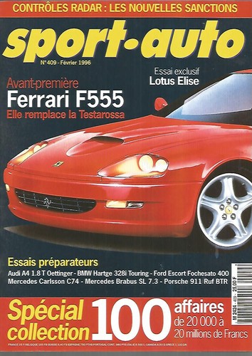 Sport auto 409 ferrari - n°409, f555