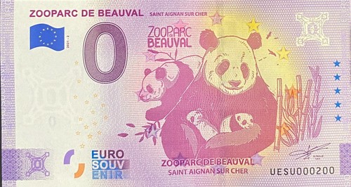 Billet euro zooparc de - billet,