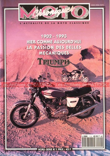 Chroniques moto triumph - moto,