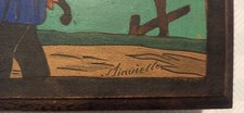 boite en bois décor basque